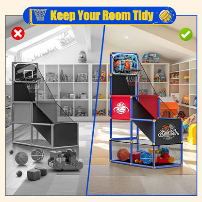 Kids Arcade Basketball Hoop – Indoor & Outdoor Fun