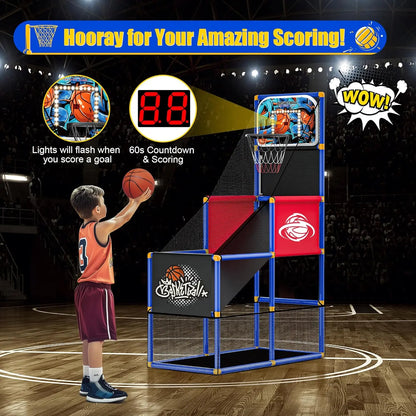 Kids Arcade Basketball Hoop – Indoor & Outdoor Fun