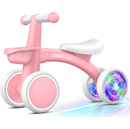 Colorful Toddler Bike – Lights, Fun, and Safety Combined