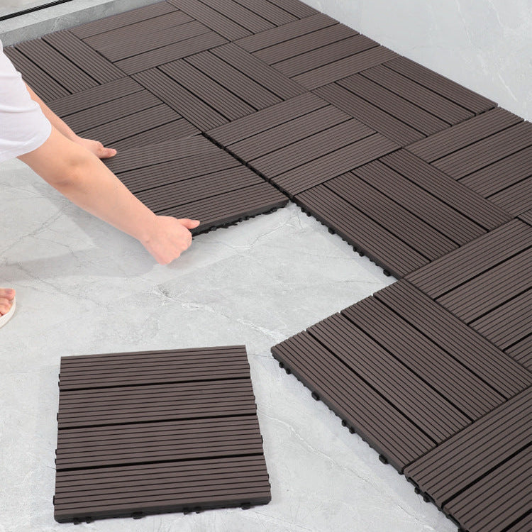 DIY Non-Slip Plastic Tiles