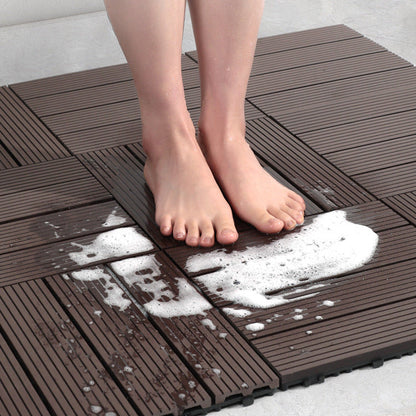 DIY Non-Slip Plastic Tiles