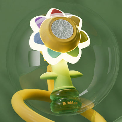 Flower Bubble Machine