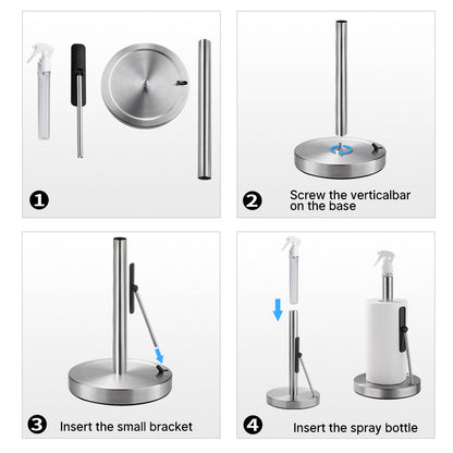 2 in 1 Tissue Holder with Spray