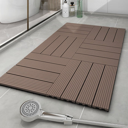 DIY Non-Slip Plastic Tiles